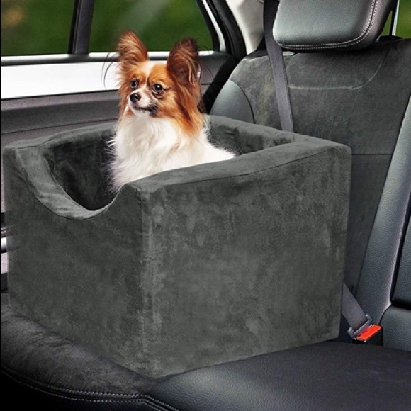 Precious Tails Other - Precious Tails CO-Pilot Pet Booster Car Seat Grey